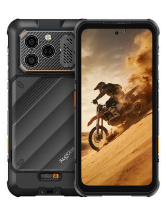 RUGONE smartphone Xever 8, 6.50", 8/128GB, 4800mAh, IP68/IP69K/MIL-STD-810H, μαύρο RUGONE smartphone Xever 8, 6.50", 8/128GB, 4800mAh, IP68/IP69K/MIL-STD-810H, μαύρο