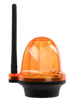 Φάρος για γκαραζόπορτες YET6139 με κίτρινο LED φως, 12V, 7x8x11cm