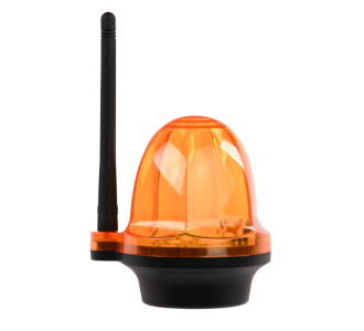 Φάρος για γκαραζόπορτες YET6139 με κίτρινο LED φως, 12V, 7x8x11cm