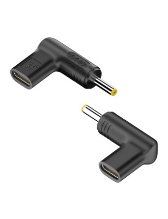 POWERTECH αντάπτορας τροφοδοσίας YX-03, USB-C σε HP 4x1.7mm, μαύρος