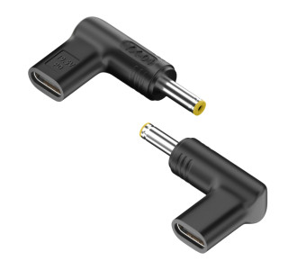 POWERTECH αντάπτορας τροφοδοσίας YX-04, USB-C σε HP 4.8x1.7mm, μαύρος