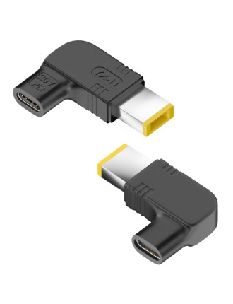 POWERTECH αντάπτορας τροφοδοσίας YX-11, USB-C σε Lenovo 11x4.5mm, μαύρος