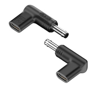 POWERTECH αντάπτορας τροφοδοσίας YX-17, USB-C σε HP 4.8x1.7mm, μαύρος
