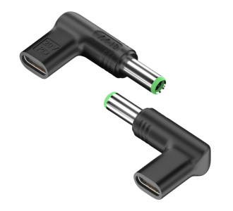 POWERTECH αντάπτορας τροφοδοσίας YX-18, USB-C σε Toshiba 6.3x3mm, μαύρος