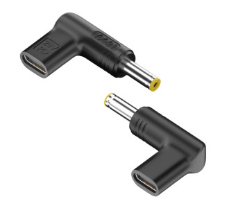POWERTECH αντάπτορας τροφοδοσίας YX-21, USB-C σε Acer 5.5x1.7mm, μαύρος
