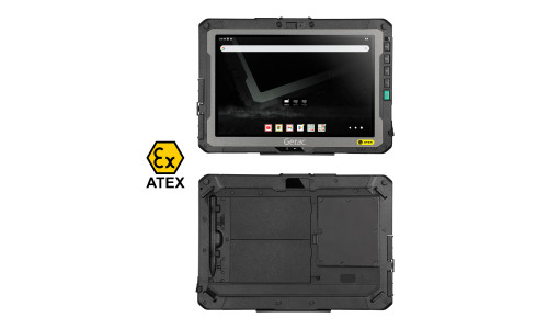 GETAC tablet ZX10-EX, 10.1", 4/64GB, 4G, 9980mAh, IP66/MIL-STD-810H/ATEX/IECEx, Android 13, μαύρο