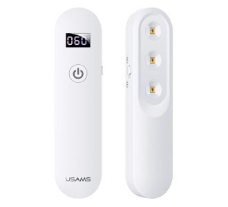 USAMS UV Αποστειρωτής ultra mini US-ZB159,με οθόνη & μπαταρία, λευκός USAMS UV Αποστειρωτής ultra mini US-ZB159,με οθόνη & μπαταρία, λευκός