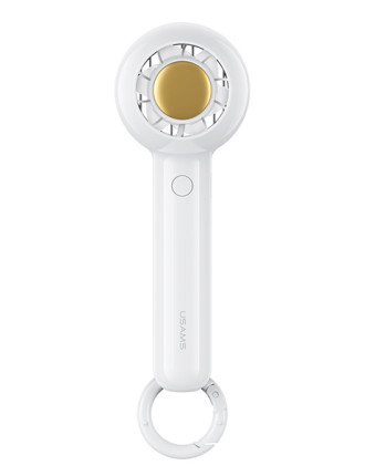 USAMS φορητός ανεμιστήρας US-ZB251 με 2 ταχύτητες, 1200mAh, λευκός