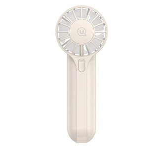 USAMS φορητός ανεμιστήρας ZB288 με 3 ταχύτητες, 1200mAh, λευκός