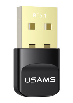 USAMS USB αντάπτορας Bluetooth 5.1 ZB321, μαύρος