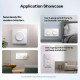 SONOFF smart επιτοίχιος διακόπτης Orb-ZBW1L, μονός, ZigBee 3.0, 6A, λευκός SONOFF smart επιτοίχιος διακόπτης Orb-ZBW1L, μονός, ZigBee 3.0, 6A, λευκός