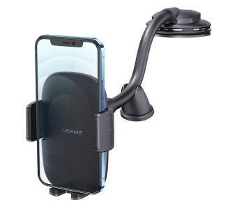 USAMS βάση smartphone αυτοκινήτου US-ZJ065 για ταμπλό/παρμπρίζ, μαύρη
