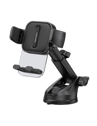 USAMS βάση smartphone αυτοκινήτου US-ZJ072 για ταμπλό/παρμπρίζ, μαύρη