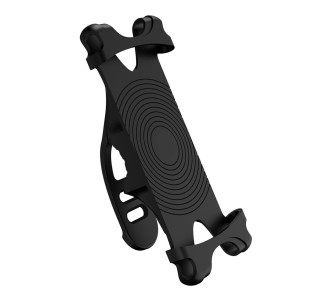 USAMS βάση ποδηλάτου για smartphone US-ZJ053, λαστιχένια, μαύρη