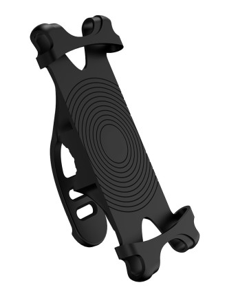 USAMS βάση ποδηλάτου για smartphone US-ZJ053, λαστιχένια, μαύρη